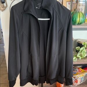 Cherokee Black Zip-Up Jacket